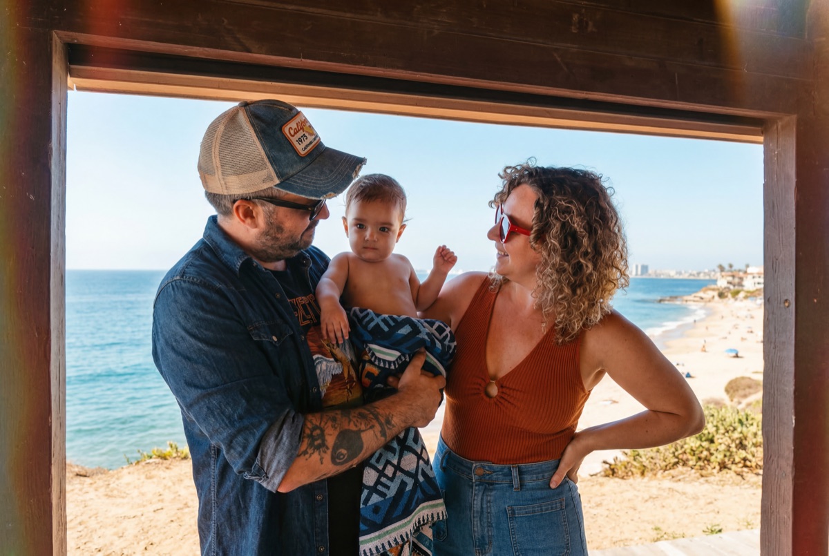 Chusa, Laja y Bruno en el Mar Menor